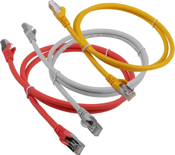 Изображение товара Кабель Lanmaster LAN-PC45/S6A-3.0-YL (3м, желтый)