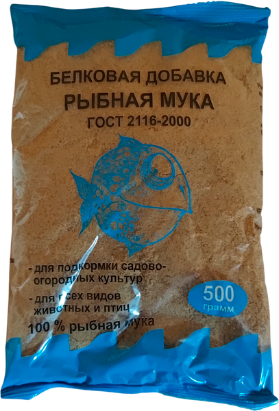 Изображение товара Кормовая добавка для сельскохозяйственных животных АСПЕКТ Рыбная мука (500г)