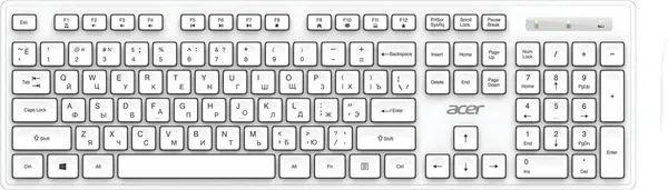 Изображение товара Комплект клавиатура и мышь Acer OCC503 / ZL.ACC11.00L (белый)
