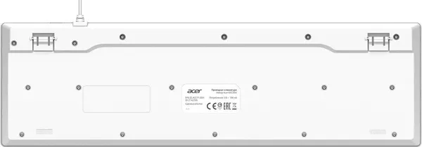 Изображение товара Комплект клавиатура и мышь Acer OCC504 / ZL.ACC11.00N (белый)