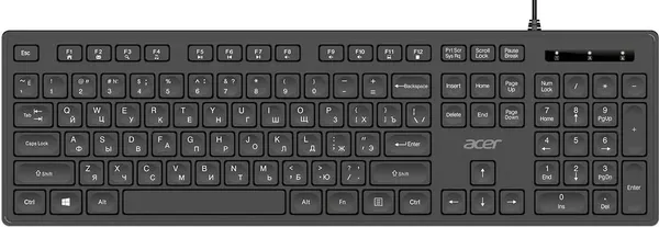 Изображение товара Комплект клавиатура и мышь Acer OCC504 / ZL.ACC11.00M (черный)