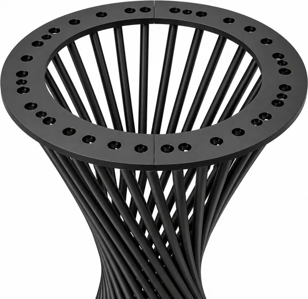 Изображение товара Подстолье Tetchair Круглое / 26 189 (черный)