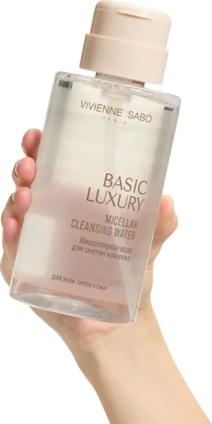 Изображение товара Мицеллярная вода Vivienne Sabo Basic Luxury (440мл)