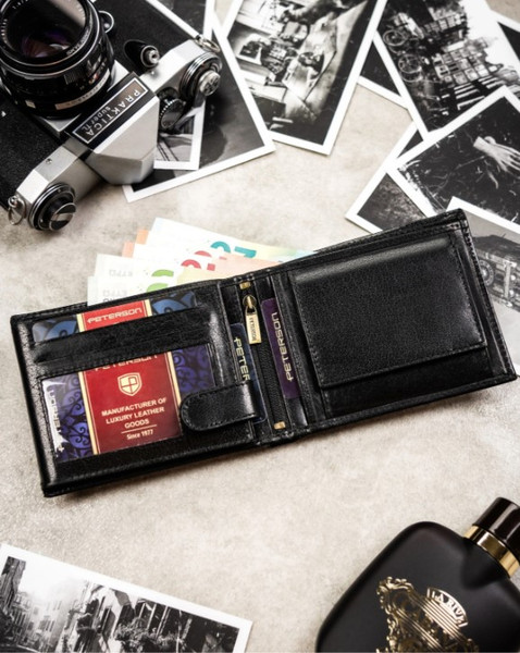 Изображение товара Портмоне Peterson PTN N61-BMVT (черный)