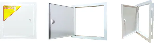 Изображение товара Люк ревизионный Ventale PS пластиковый с ручкой 200x400 (белый)
