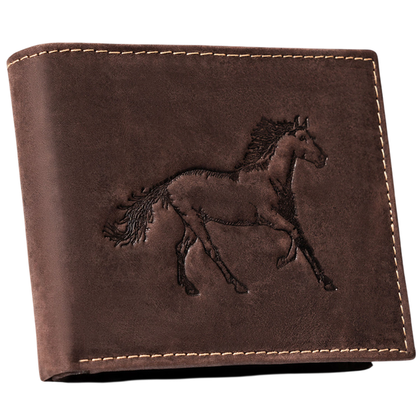 Изображение товара Портмоне Cedar N992-CHM-HORSE-BL (коричневый)