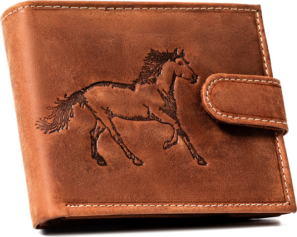 Изображение товара Портмоне Cedar N992L-CHM-HORSE-BL (коньяк)