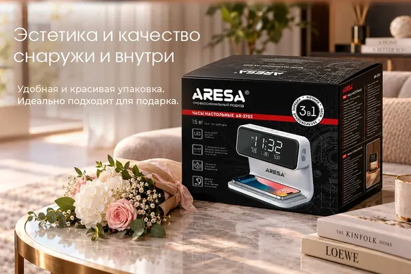 Изображение товара Настольные часы Aresa AR-3702