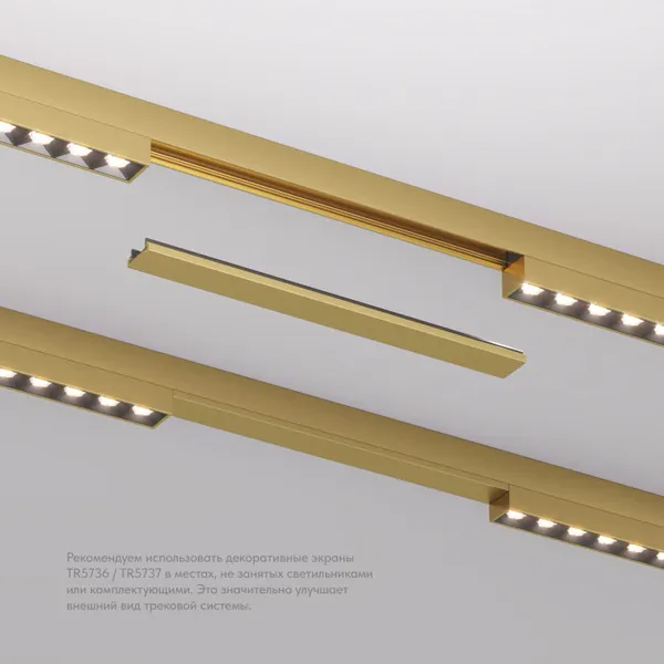 Изображение товара Крышка для шинопровода Denkirs Shine Base TR5736-SB