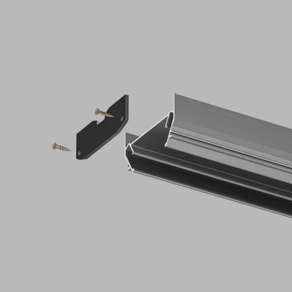 Изображение товара Заглушка для шинопровода Denkirs Solid Light TR3052-AL