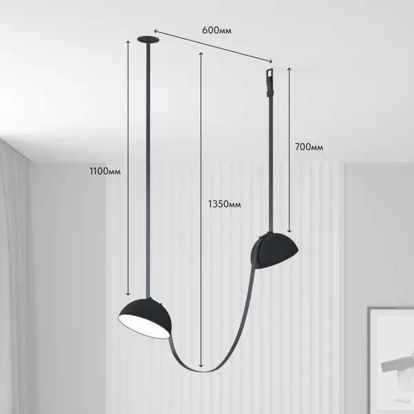 Изображение товара Комплект трековых светильников Denkirs Belty Set DK55SET14-01-DG