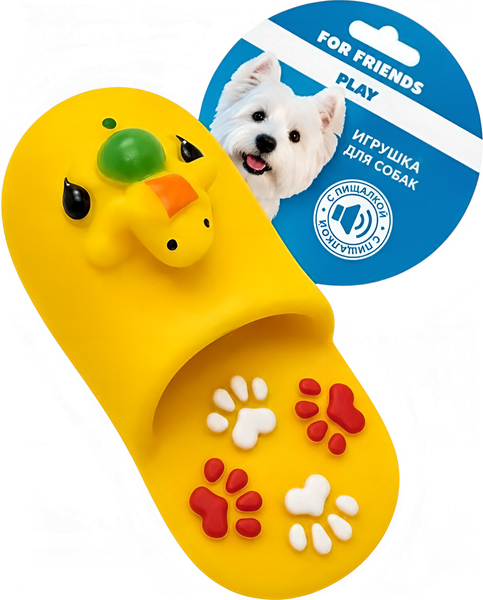 Изображение товара Игрушка для собак For Friends Тапок / DF014-S