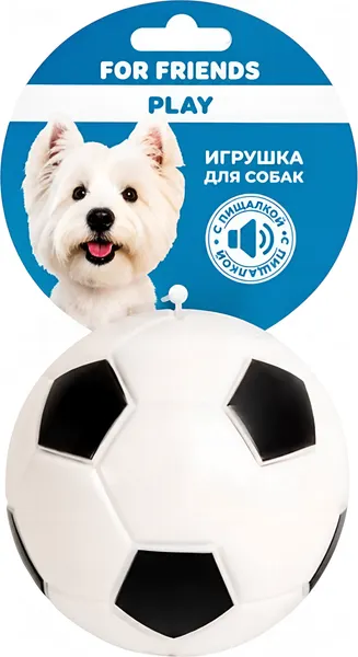 Изображение товара Игрушка для собак For Friends Футбольный мяч / DB006-M