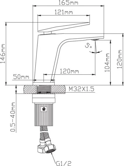 Изображение товара Смеситель Diadonna D169-10W