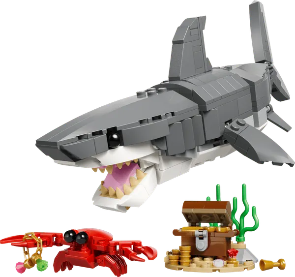 Изображение товара Конструктор Lego Creator Грозная акула с сундуком сокровищ 31381