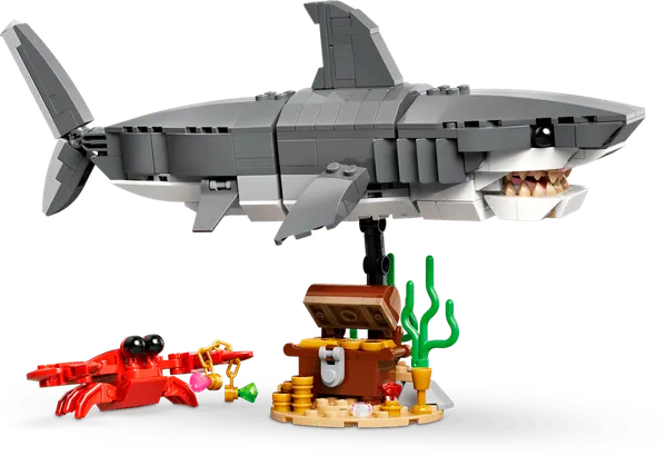 Изображение товара Конструктор Lego Creator Грозная акула с сундуком сокровищ 31381