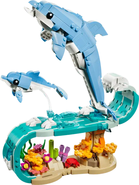 Изображение товара Конструктор Lego Creator Морские животные: прекрасные дельфины 31385