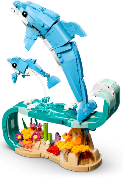 Изображение товара Конструктор Lego Creator Морские животные: прекрасные дельфины 31385