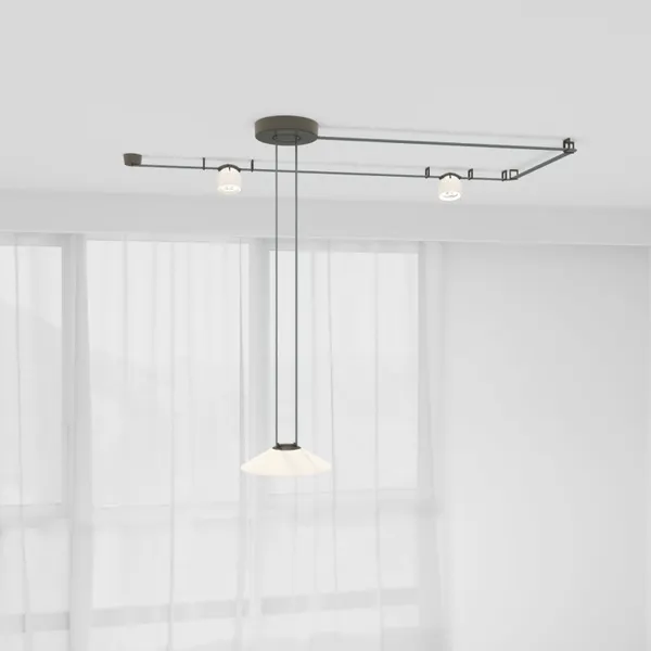 Изображение товара Комплект трековых светильников Denkirs Belty Set DK55SET02-02-DB