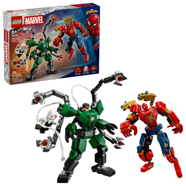 Изображение товара Конструктор Lego Marvel Super Heroes Битва мехов: Человек-паук против Дока Ока (76338)