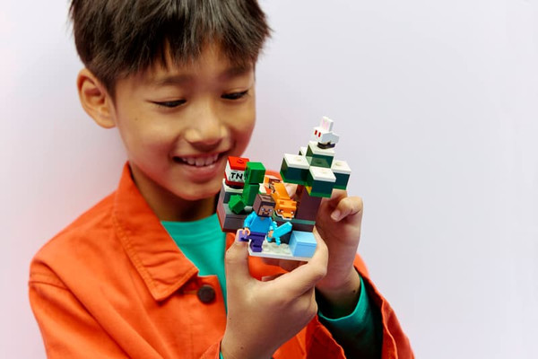 Изображение товара Конструктор Lego Minecraft Приключение Стива в тайге 21583