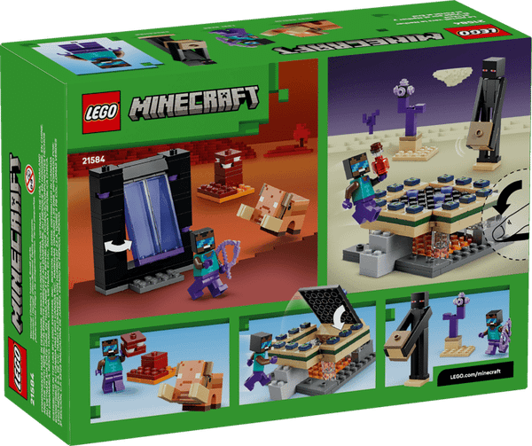 Изображение товара Конструктор Lego Minecraft Путешествие к порталам Нижнего мира и Энда 21584