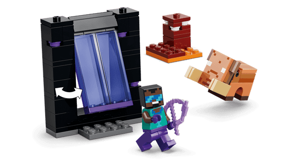 Изображение товара Конструктор Lego Minecraft Путешествие к порталам Нижнего мира и Энда 21584