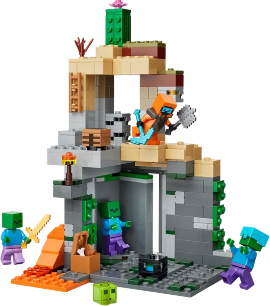Изображение товара Конструктор Lego Minecraft Подземелье зомби 21587