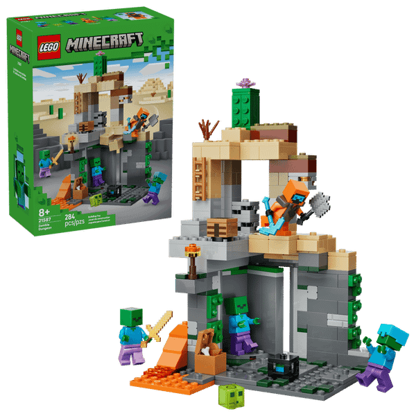 Изображение товара Конструктор Lego Minecraft Подземелье зомби 21587