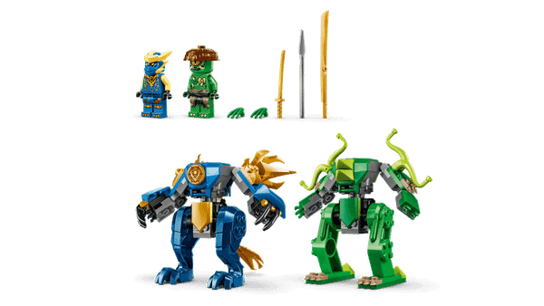 Изображение товара Конструктор Lego Ninjago Битва Джея на мех-драконе 71853