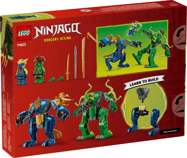 Изображение товара Конструктор Lego Ninjago Битва Джея на мех-драконе 71853
