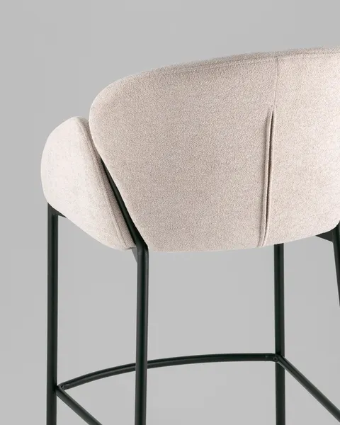 Изображение товара Стул барный Stool Group Melia BC-87 (серо-бежевый)