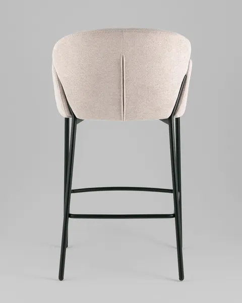 Изображение товара Стул барный Stool Group Melia BC-87 (серо-бежевый)