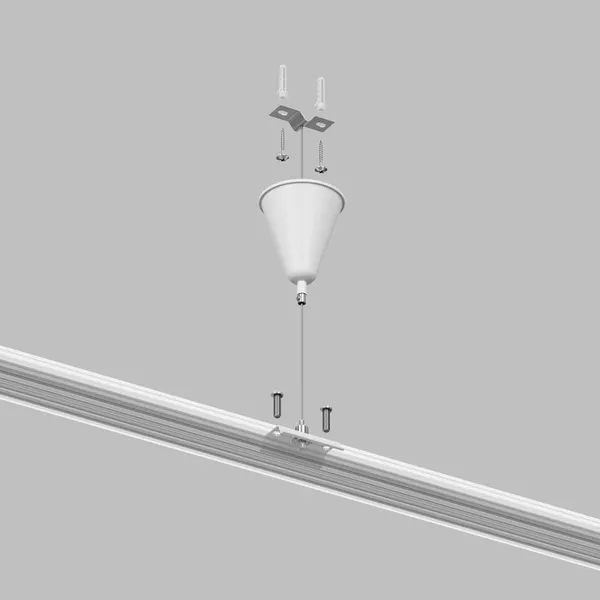 Изображение товара Крепление для трековой системы Denkirs DK Track White TR1105-WH