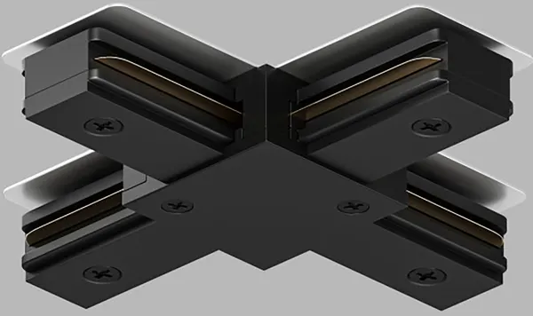 Изображение товара Соединитель для трековой системы Denkirs DK Track Black TR1104-BK