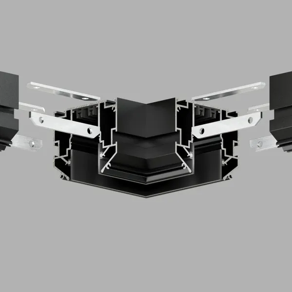 Изображение товара Соединитель для трековой системы Denkirs Smart One TR2026-BK