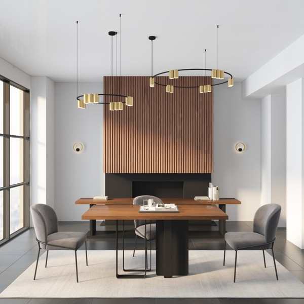 Изображение товара Бра Denkirs Orbit DK5060-BK+SG