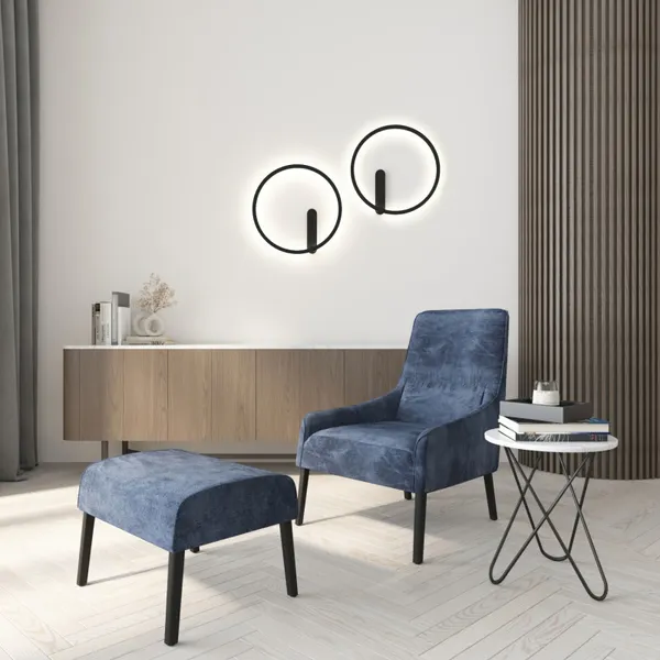 Изображение товара Бра Denkirs Round DK5035-BK