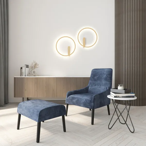 Изображение товара Бра Denkirs Round DK5035-SG
