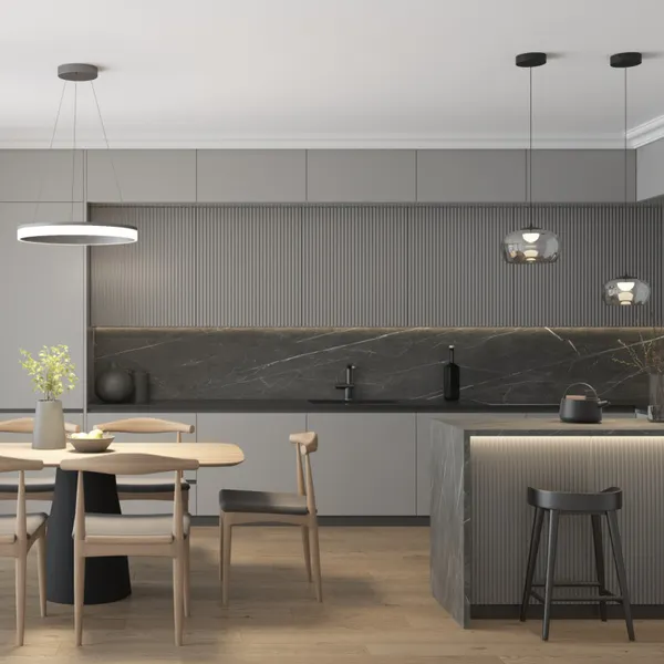 Изображение товара Потолочный светильник Denkirs Floa DK6741-BK+AM
