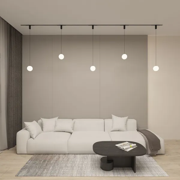 Изображение товара Трековый светильник Denkirs Smart Moon DK8052-BK