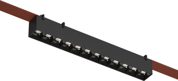 Изображение товара Трековый светильник Denkirs Belty Grill DK5571-BK