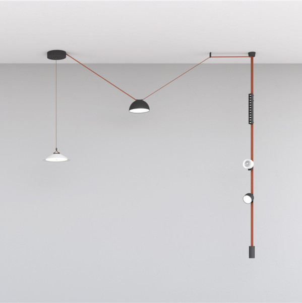 Изображение товара Трековый светильник Denkirs Belty Grill DK5571-BK