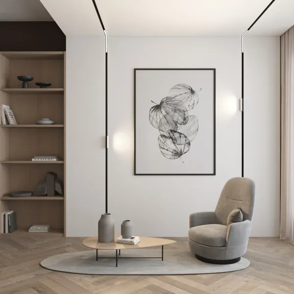 Изображение товара Трековый светильник Denkirs Smart Linear DK8015-BK