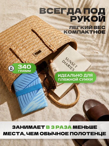 Изображение товара Полотенце Clam B004 80х160 (синий)