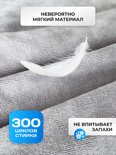 Изображение товара Полотенце Clam PT019 70х140 (серый)