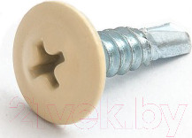 Изображение товара Саморез ЕКТ С прессшайбой 4.2х16 сверло / CV011800M (500шт, RAL 1014)