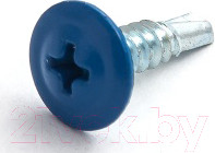 Изображение товара Саморез ЕКТ С прессшайбой 4.2х16 сверло / CV011803M (500шт, RAL5005)