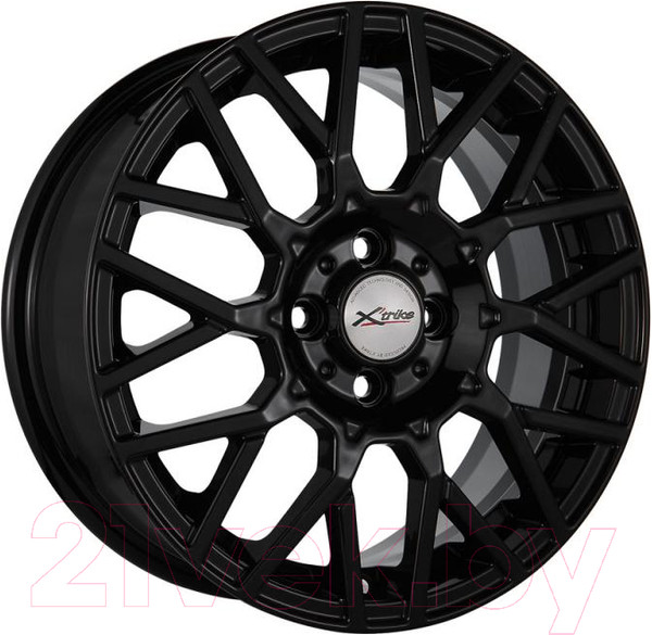 Изображение товара Литой диск X'trike X-125 16x6.5" 4x100мм DIA 60.1мм ET 48мм BK