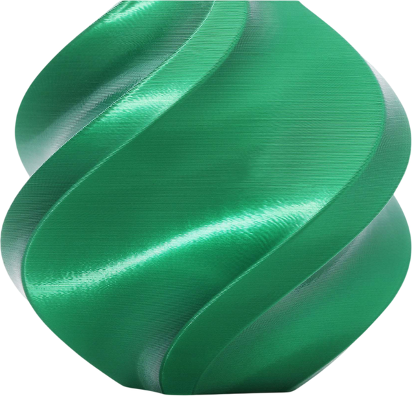 Изображение товара Пластик для 3D-печати Bambu Lab Pla Silk+ A06-G0-1.75-1000-SPL (1кг, зеленый леденец)